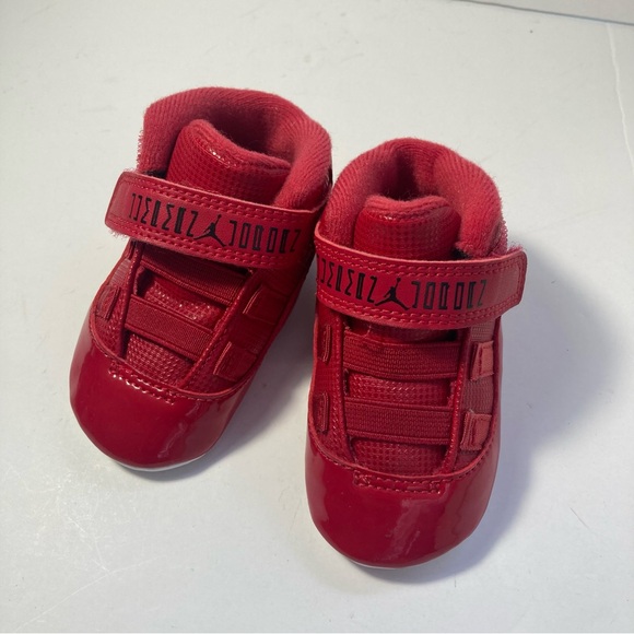 NIKE AIR JORDAN 11 RETRO INFANT “WIN LIKE 96'' SIZE 3C Bootie (378049-623) - Picture 2 of 6